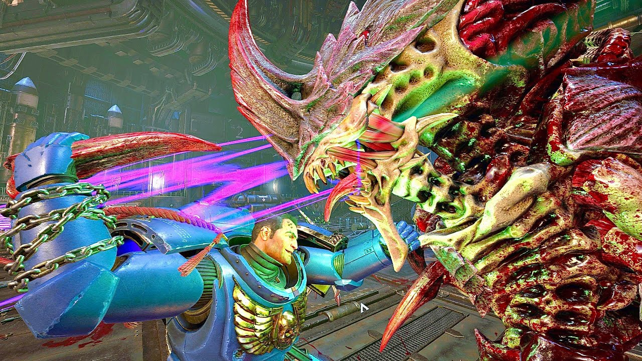 Neurothrope Boss Fight - Warhammer 40K Space Marine 2