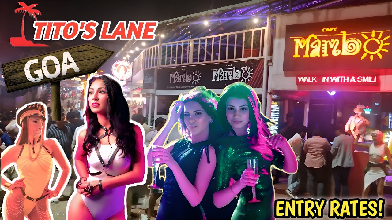 Tito's Goa Club | Goa Tito's Lane | Tito's Lane Baga Goa | PUBS/ Clubs -Entry Rates | Goa Nightlife