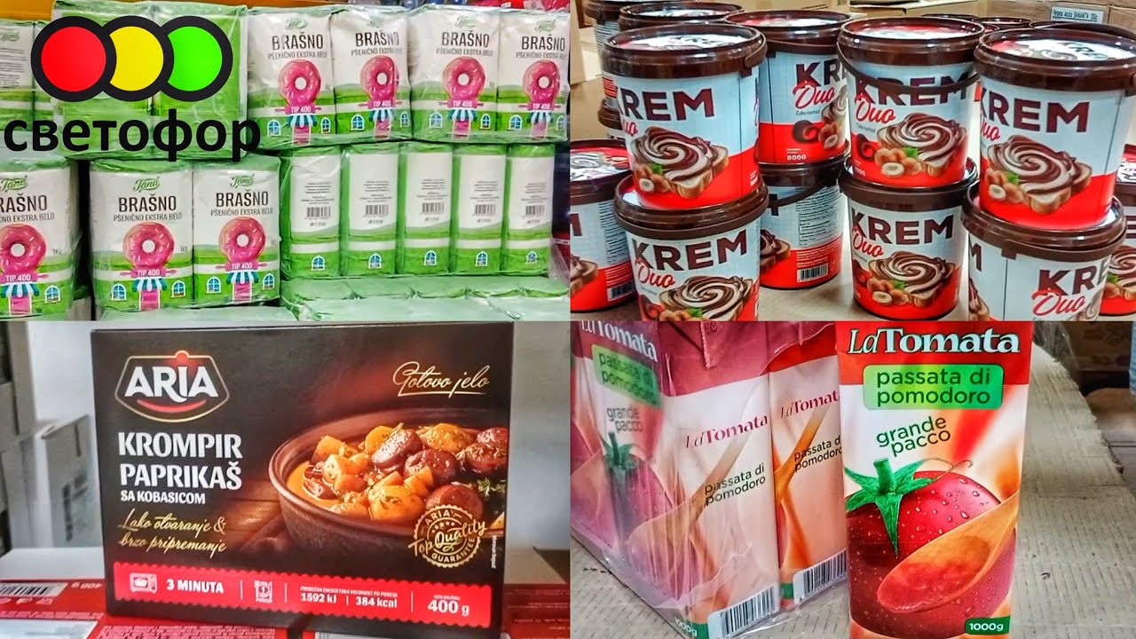 Svetofor Market Najpovoljnije Cene - Bogata Ponuda i Velika Sniženja u Martu #svetofor #srbija 
