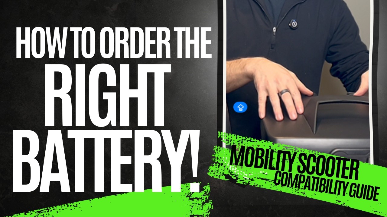 Will This Battery Fit My Mobility Scooter? How to Know BEFORE You Order