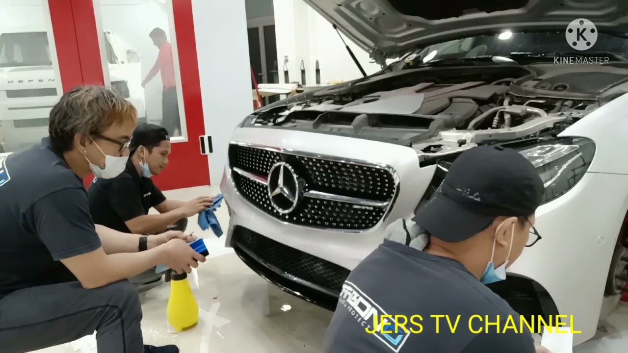 How to install protection (PPF) on Mercedes-Benz /AMG#