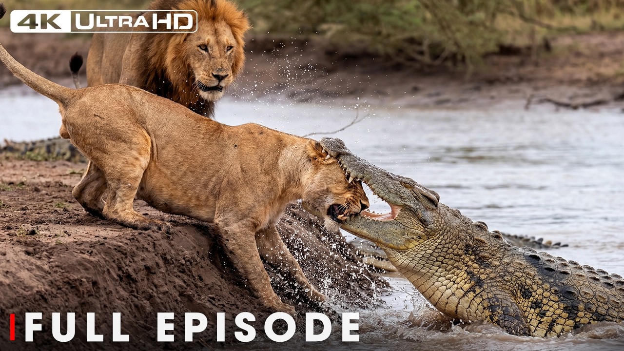 LION BATTLE ZONE | Savageest Fights in the Animal Kingdom (Full Episode) | Nature Animal Documentary