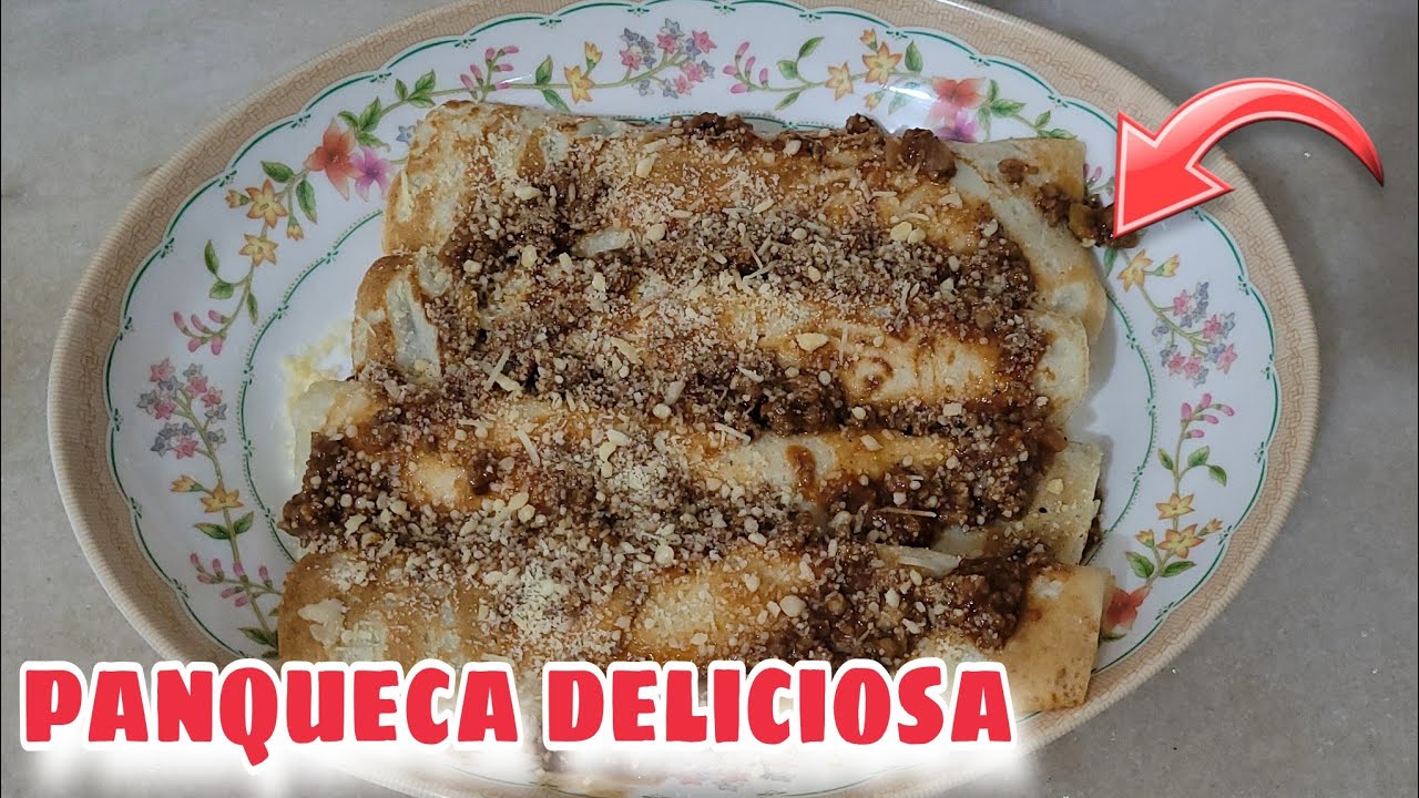 COMO FAZER PANQUECA DE CARNE MOÍDA SIMPLES E FÁCIL | Receita Massa Básica de Panqueca Super Fácil
