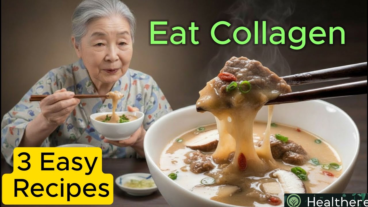 3 натуральных продукта, богатых коллагеном, для здорового старения