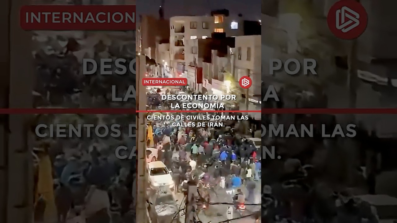 Protestas en #Ir&aacute;n: civiles toman las calles