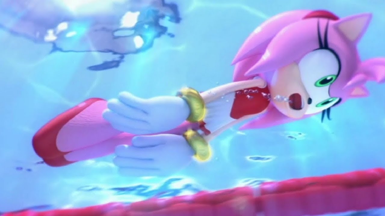 Mario & Sonic at the London 2012 Olympic Games - 100 Meter Freestyle (All Characters)
