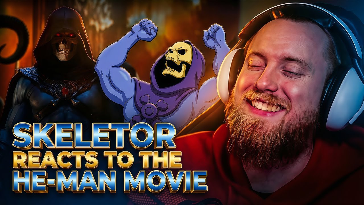 SKELETOR Watches The He-Man Movie Trailer...