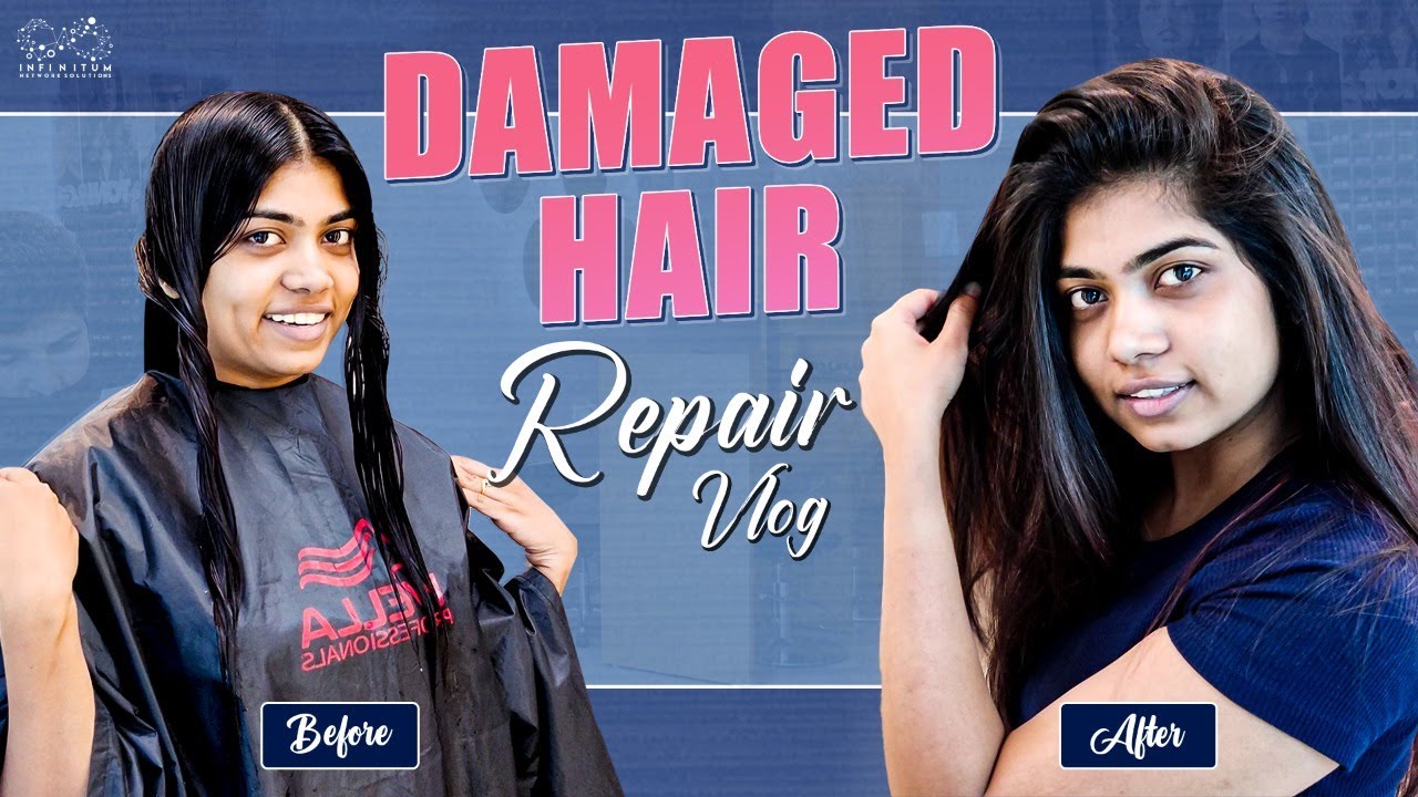 Damaged Hair Repair Vlog || Haircare || Rithu Chowdhary || Infinitum Media