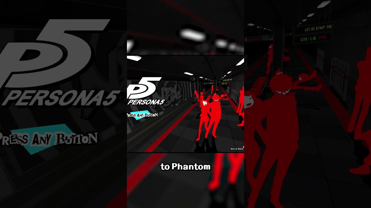 Persona 5 vs Persona 5 Royal Title Screen