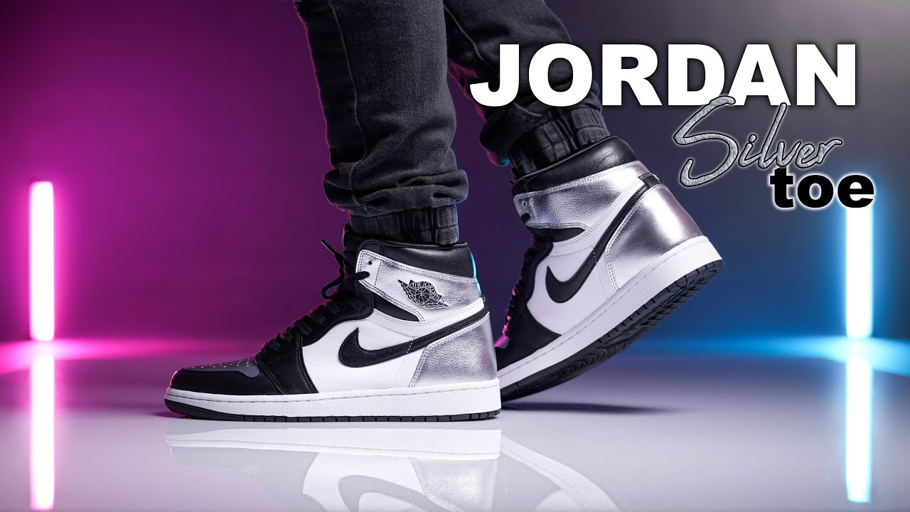 Air Jordan 1 Silver Toe | On Foot 4K Review