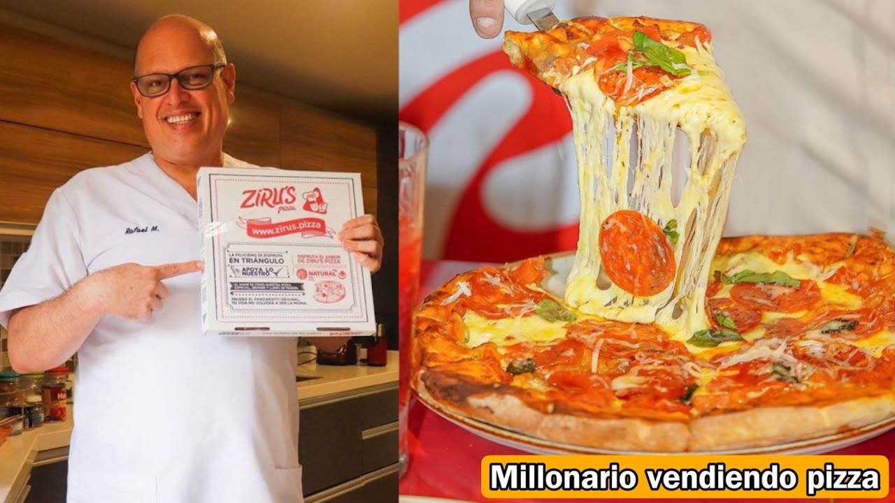 Creó un NEGOCIO MILLONARIO vendiendo pizza (Rafael Mendoza Zirus Pizza)