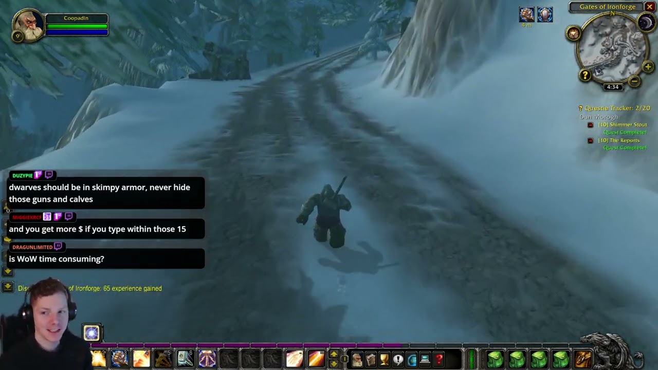 Cozy Christmas gaming | First time WoW Classic player #wow #mmorpg