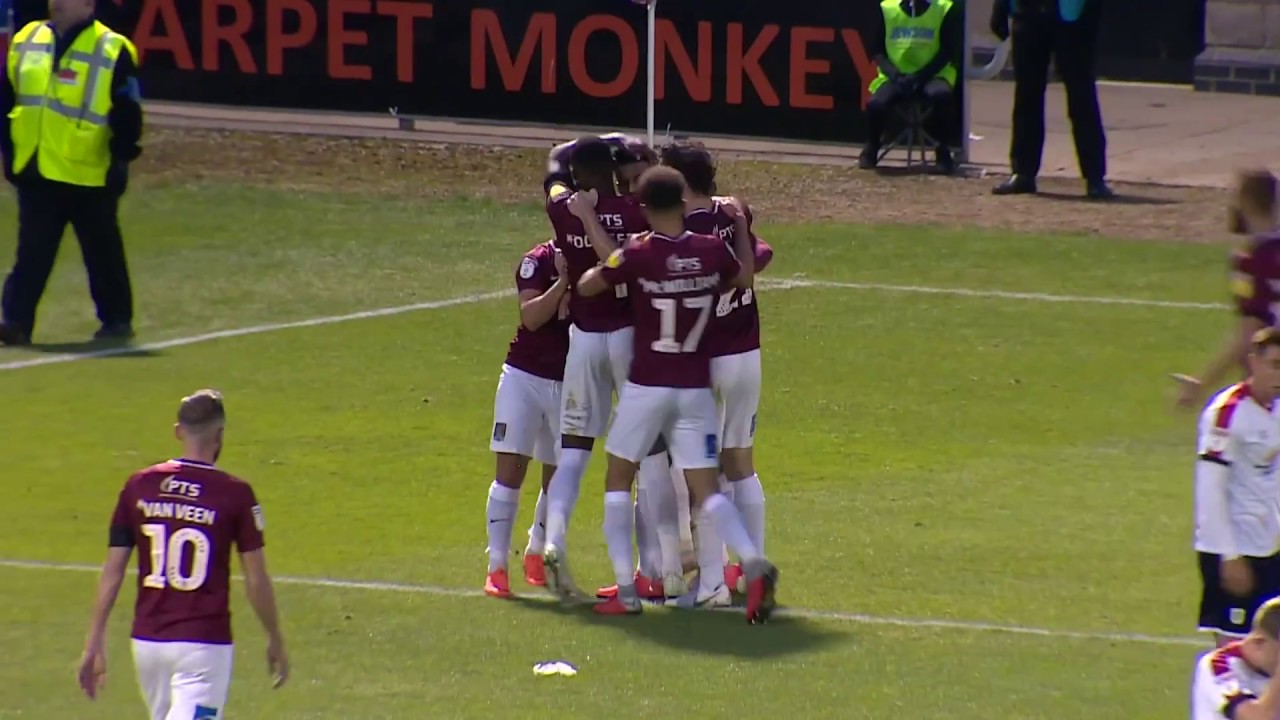 HIGHLIGHTS: Northampton Town 2 Crewe Alexandra 0