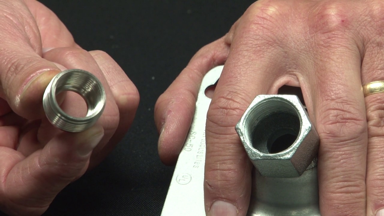 3/4 to 1/2 in. Stainless Steel Reducing Bushing