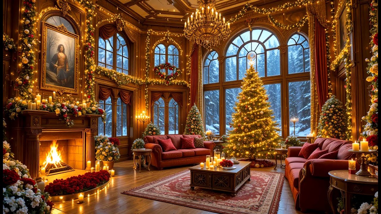 Warm 🎄🔥 Winter Evening Anti-Stress - Music for the Soul and Peace ❄️✨