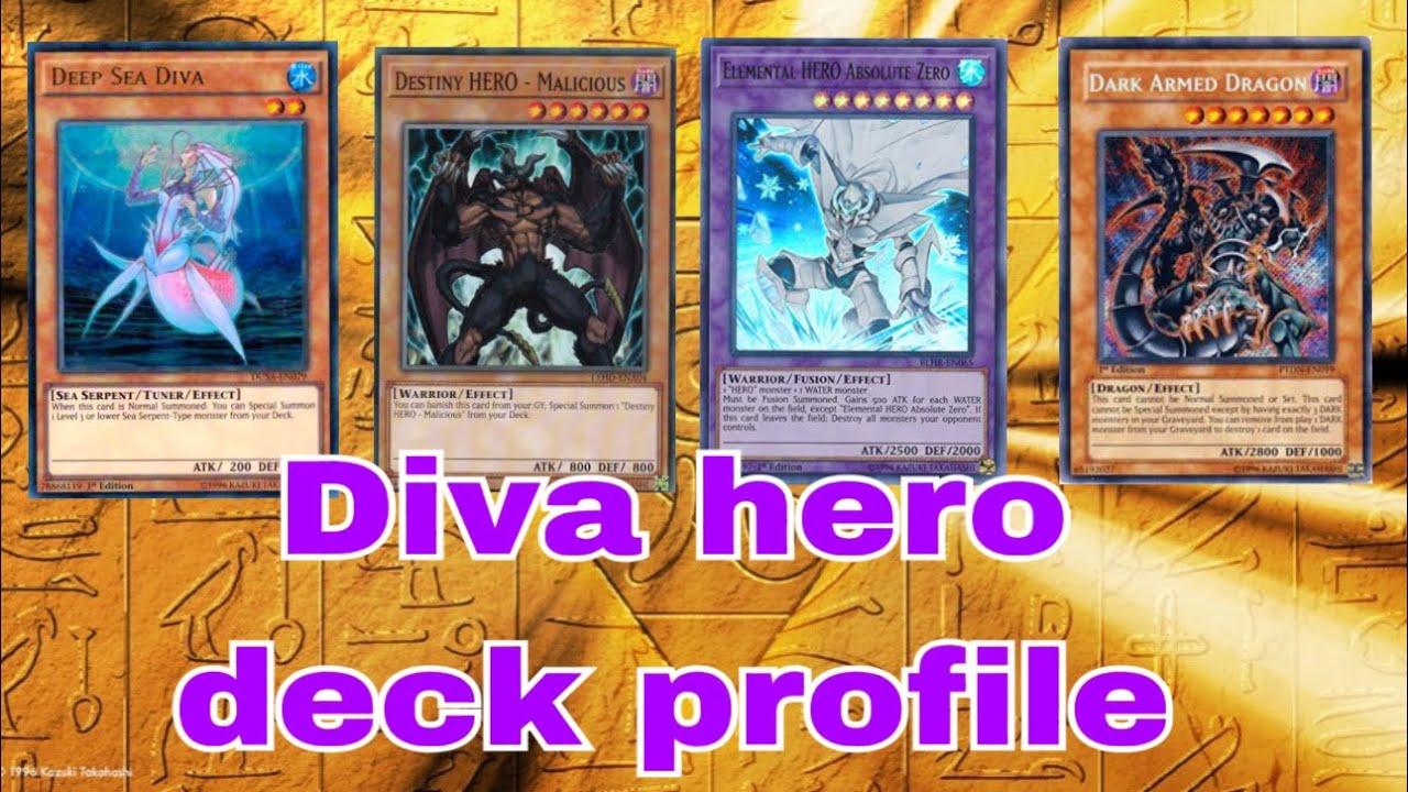 Diva hero deck profile with combos explained - Edison format