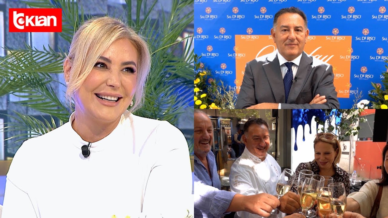 Rudina - Një brunch me ëmbëlsira në Tiranë nga pastiçieri i njohur, Salvator de Riso