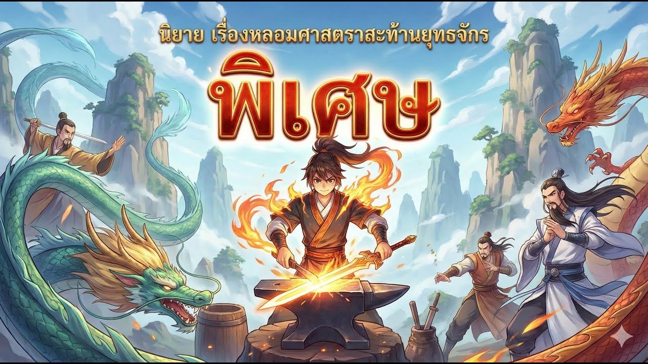 พิเศษ | นิยาย หลอมศาสตราสะท้านยุทธจักร #11