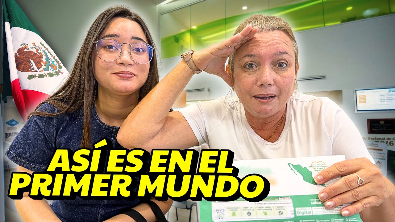 ASÍ FUE el primer chequeo médico de MI MAMÁ en el PRIMER MUNDO 🇲🇽