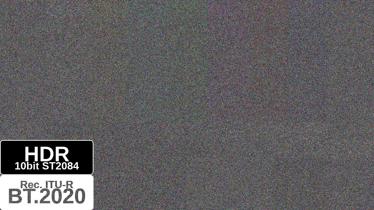 10bit HDR, BT 2020, 2K, Stress test, Shuffle