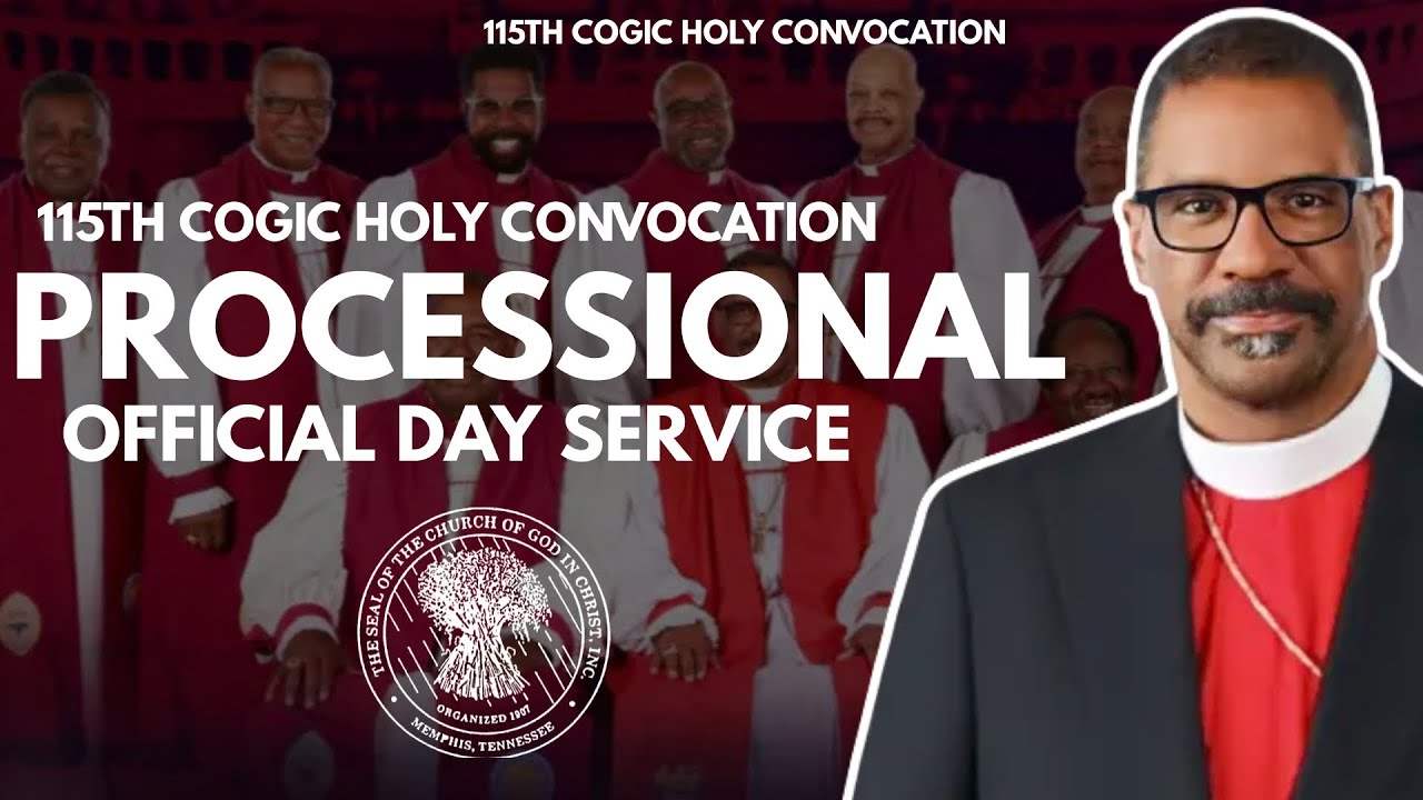 The 115th COGIC Holy Convocation Processional For Official Day (WATCH UNTIL THE END)
