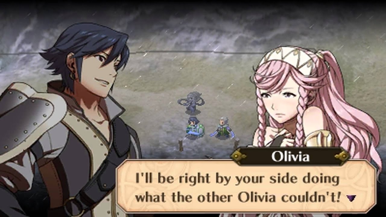 Fire Emblem Awakening - Olivia & Inigo The Future Past 2 Conversation