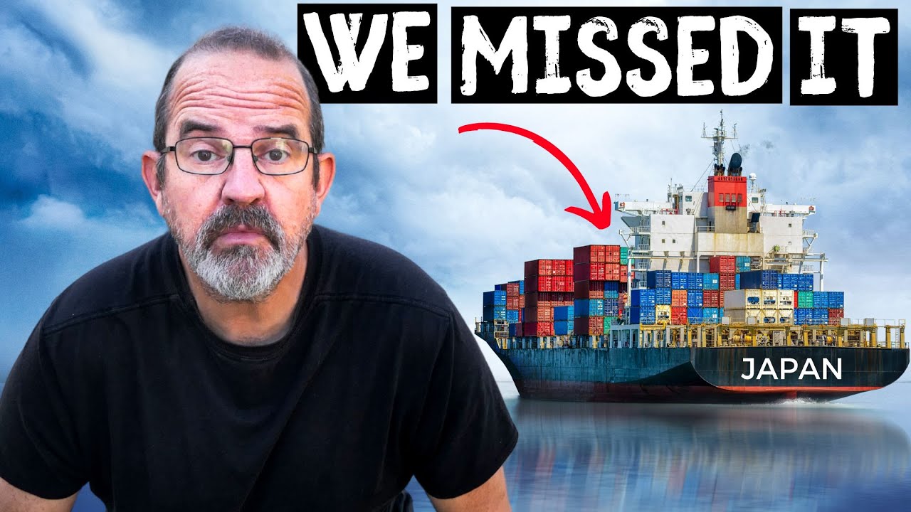 VAN LIFE NIGHTMARE - WE MISSED THE SHIP TO JAPAN [S7-E91]
