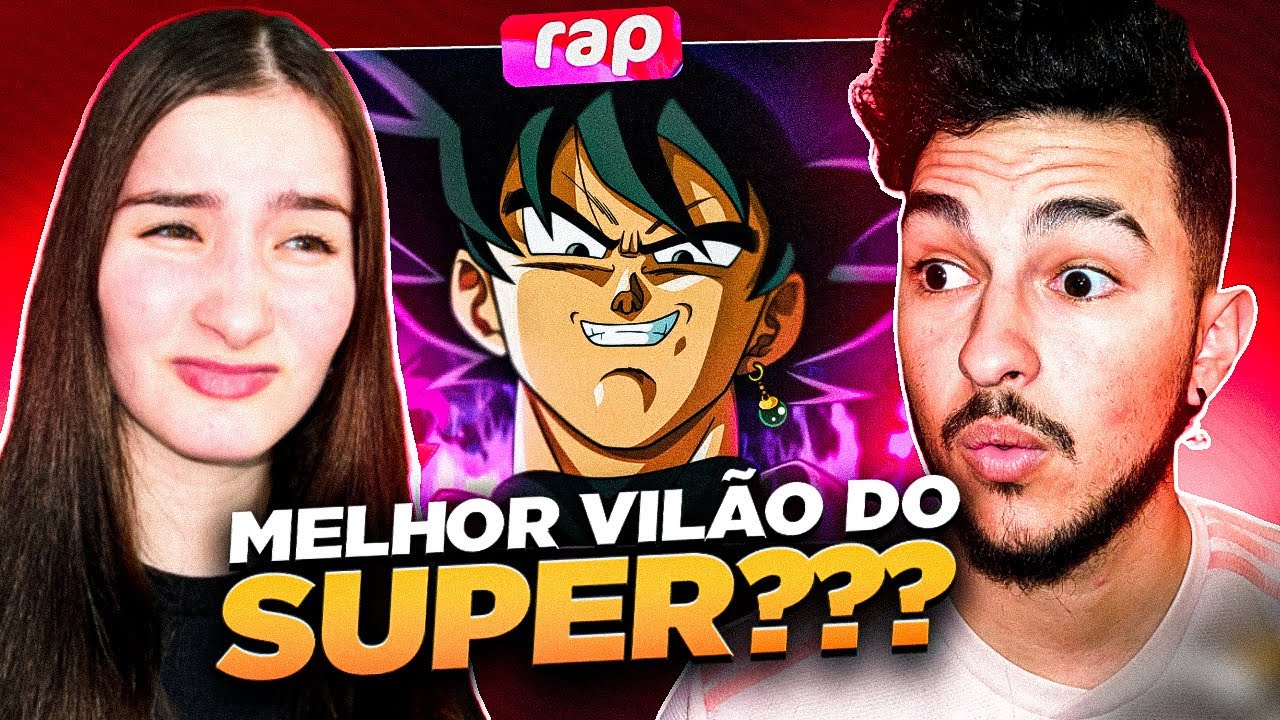 Rap do Goku Black | 7mz (Dragon Ball Super) | React #06