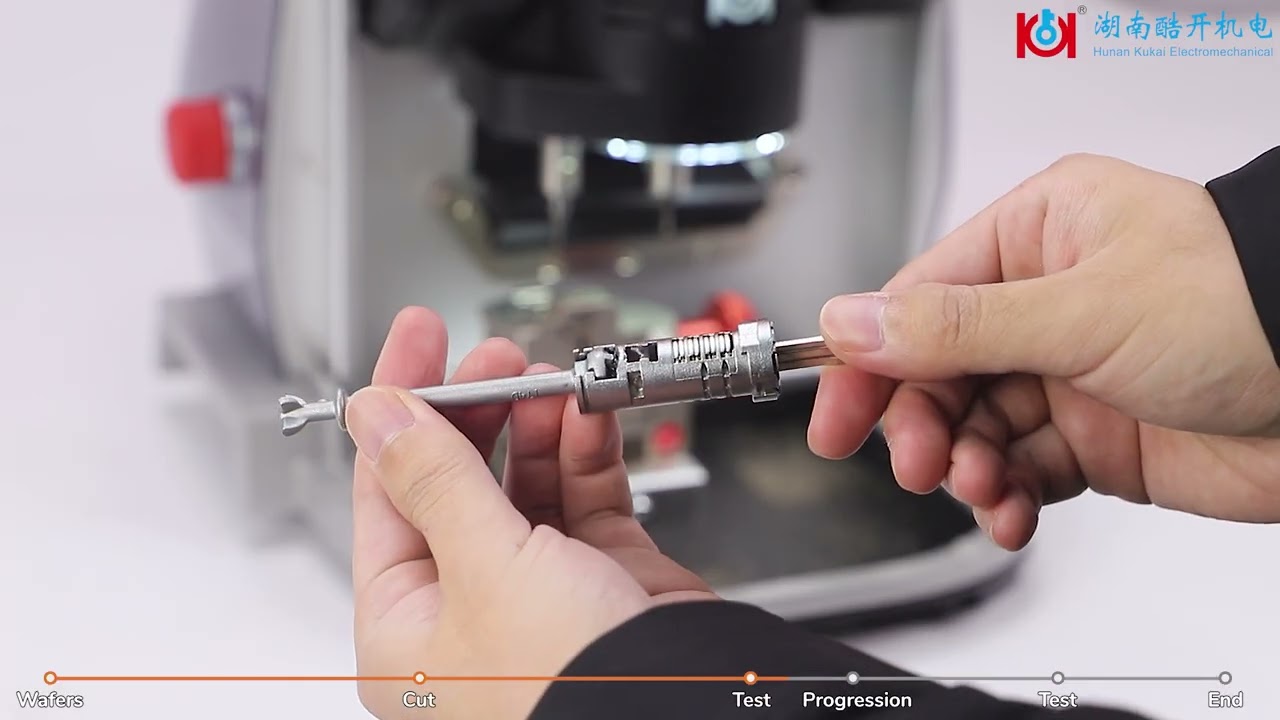 Tutorial | How to get key bittings from lock cylinder | Alpha Pro | key cutting machine | TOY43 key