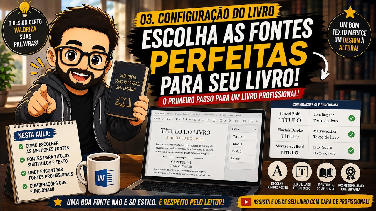 Qual fonte usar no seu livro   Criando estilos de
