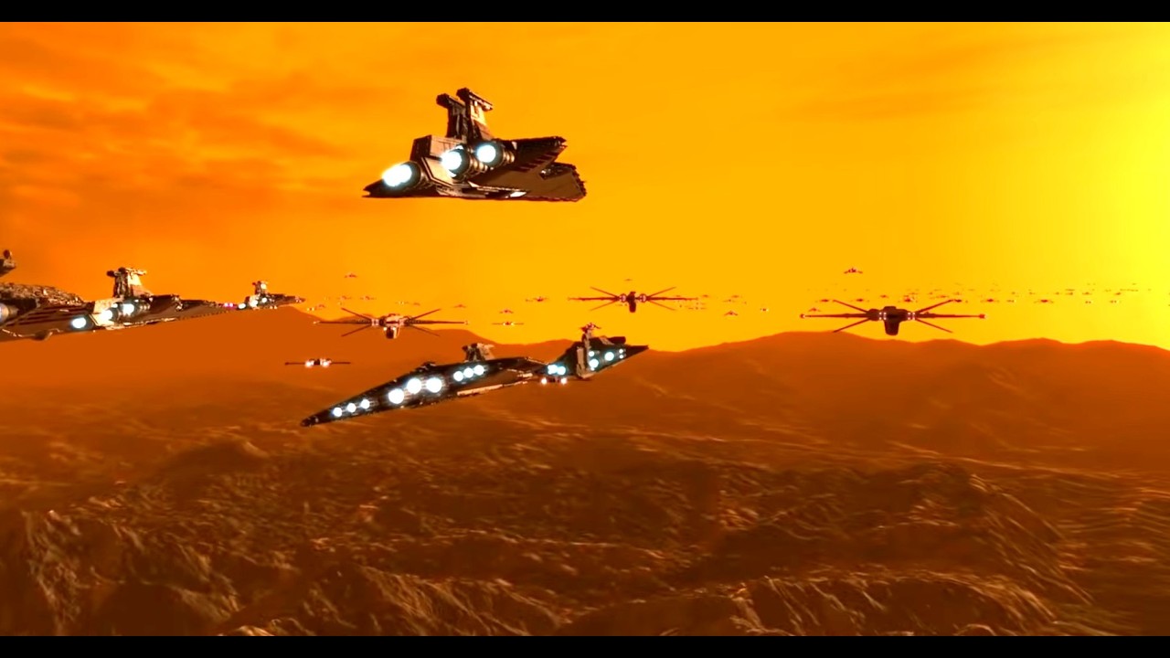 Galactic Republic Rushes to Build First Ever Dreadnought - Pt 2 EAW Mod 4K GC