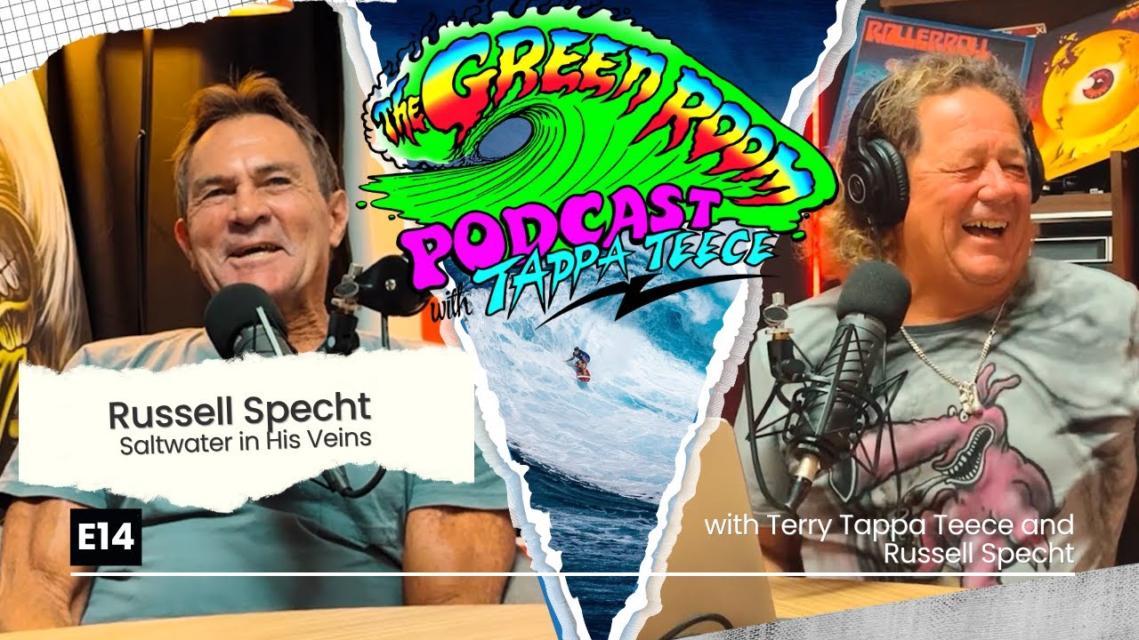 14. Подкаст Tappa's Green Room Surf — Рассел Спехт: Соленая вода в его жилах
