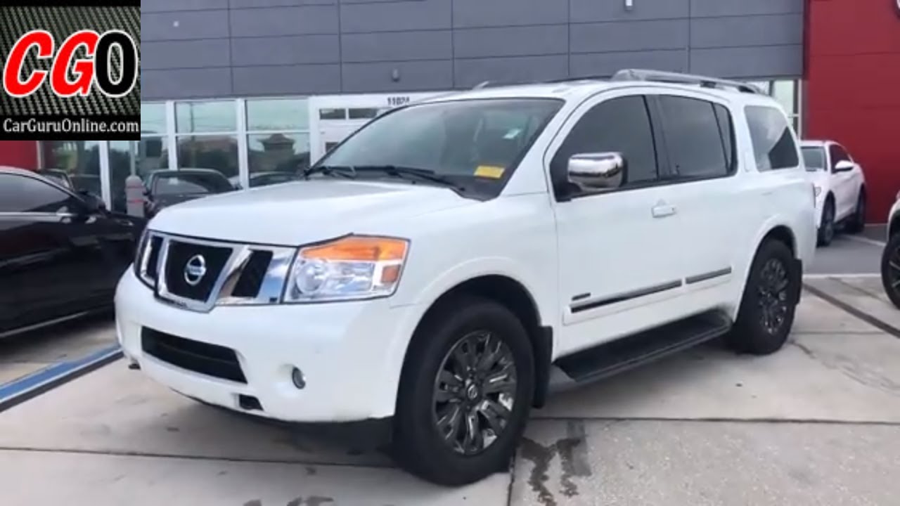 Overview: 2015 Nissan Armada PLATINUM RESERVE Package
