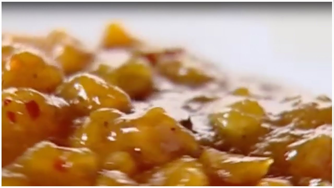 Apricot & Black Pepper Chutney - Sanjeev Kapoor - Khana Khazana