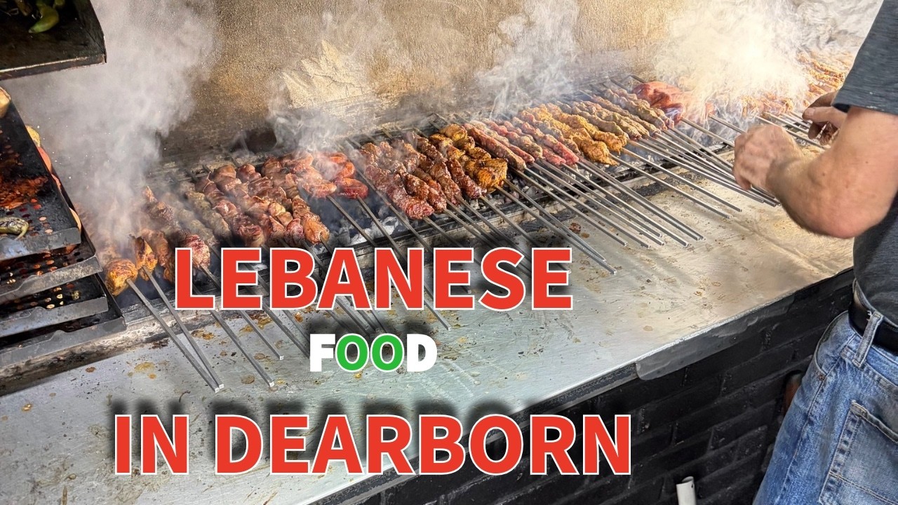 the best Lebanese food in America is in Michigan!