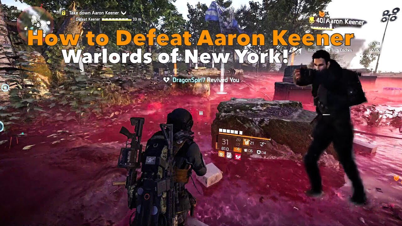 How to Beat Aaron Keener! In “Warlords of New York” The Division 2