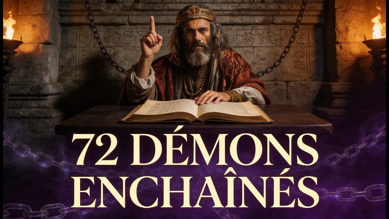 Le Roi Salomon a Enchaîné 72 DÉMONS : Voici Comment Il l'a Fait et Pourquoi C'est VITAL