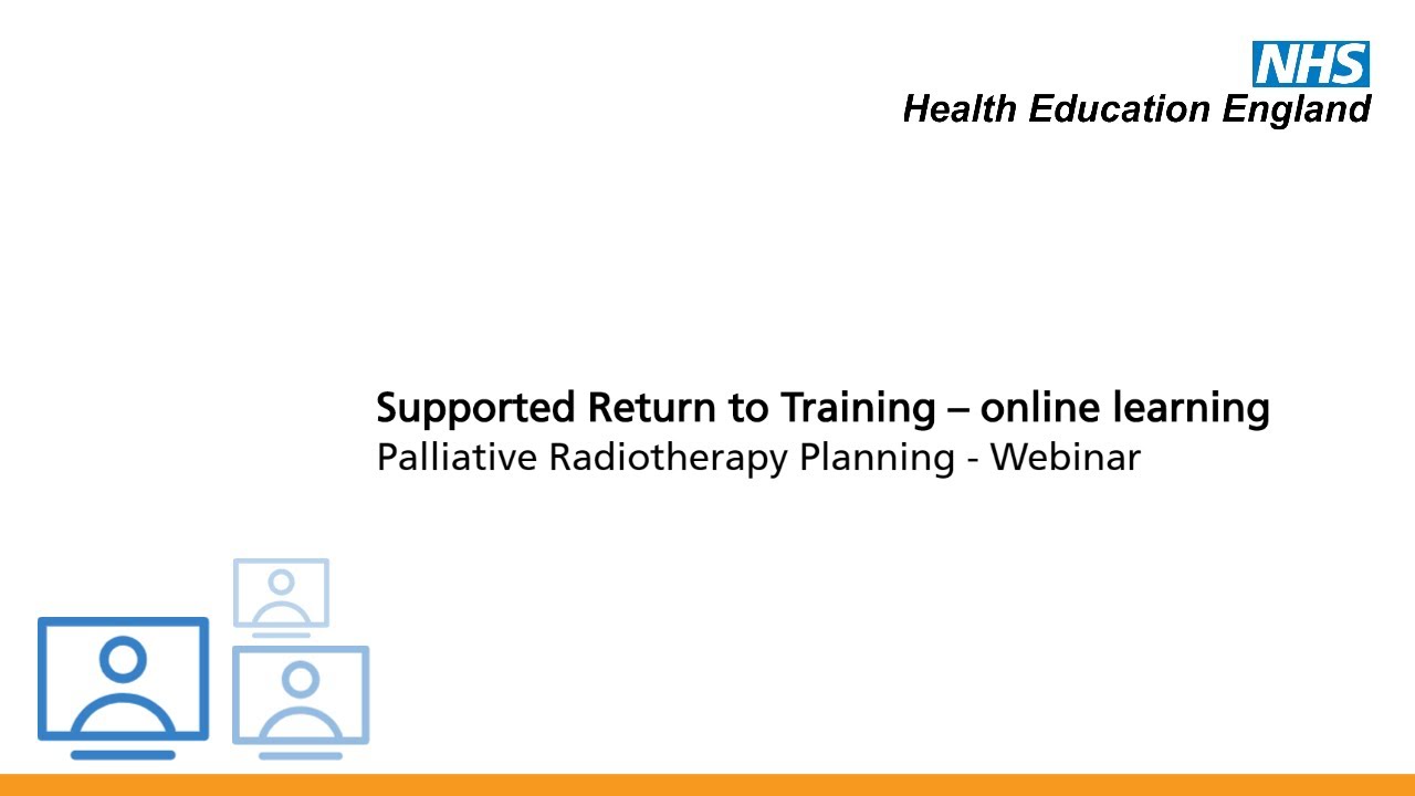 Palliative Radiotherapy Planning - Webinar