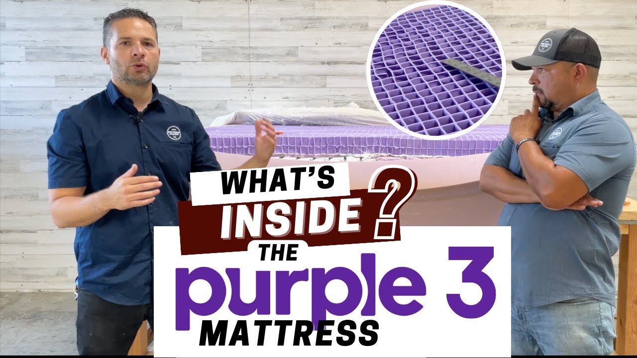 What's Really Inside the Purple 3 Mattress? : Anatomy Of A Mattress