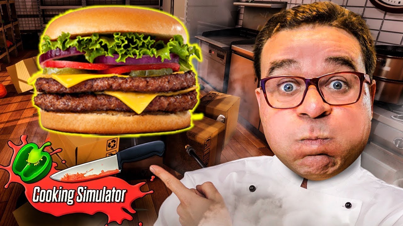 COOKING SIMULATOR #7 | PIOR HAMBÚRGUER DO MUNDO
