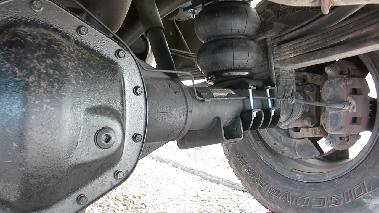 Rear Airbag Suspension Installation & Lessons Learned