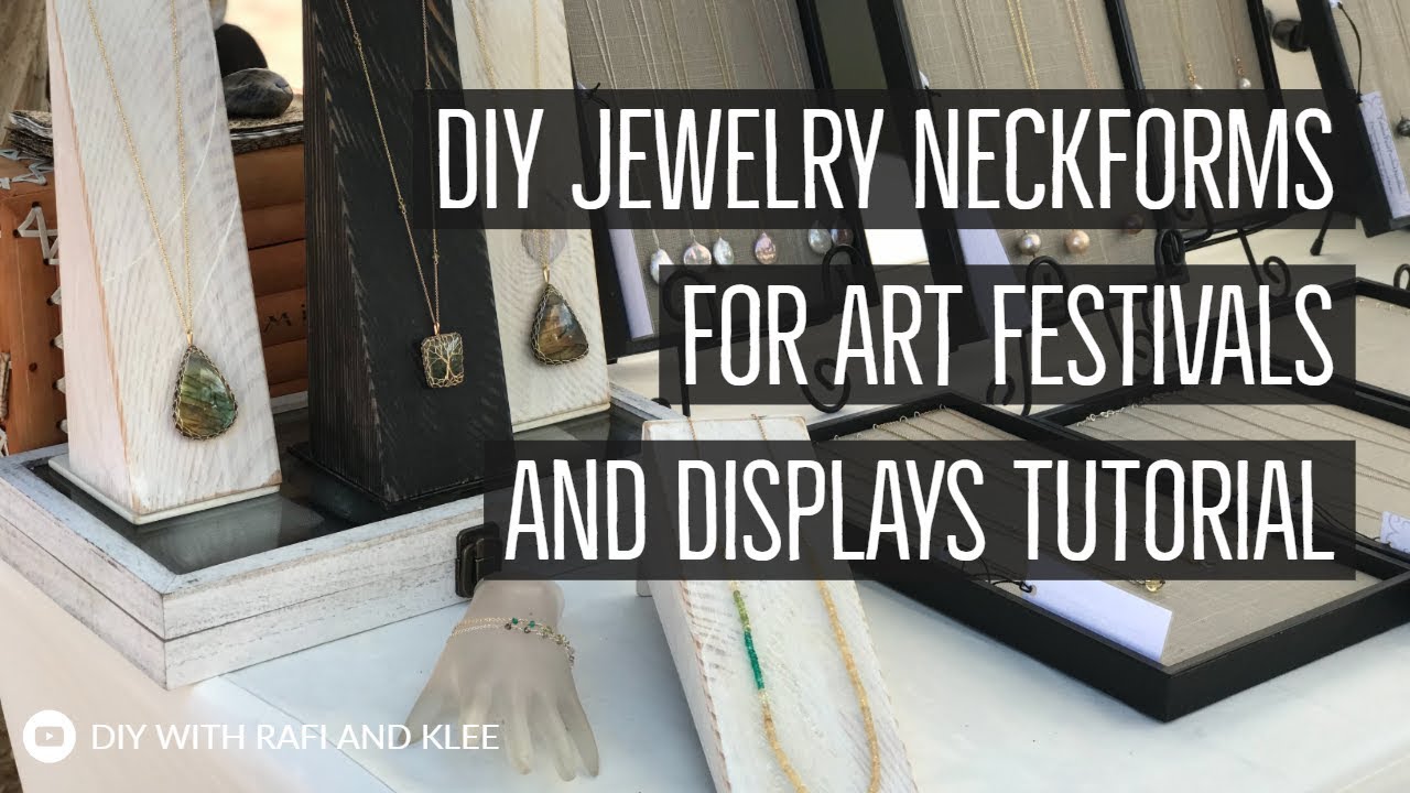 DIY - Make Your Own Jewelry Displays For Festivals 19 min Tutorial