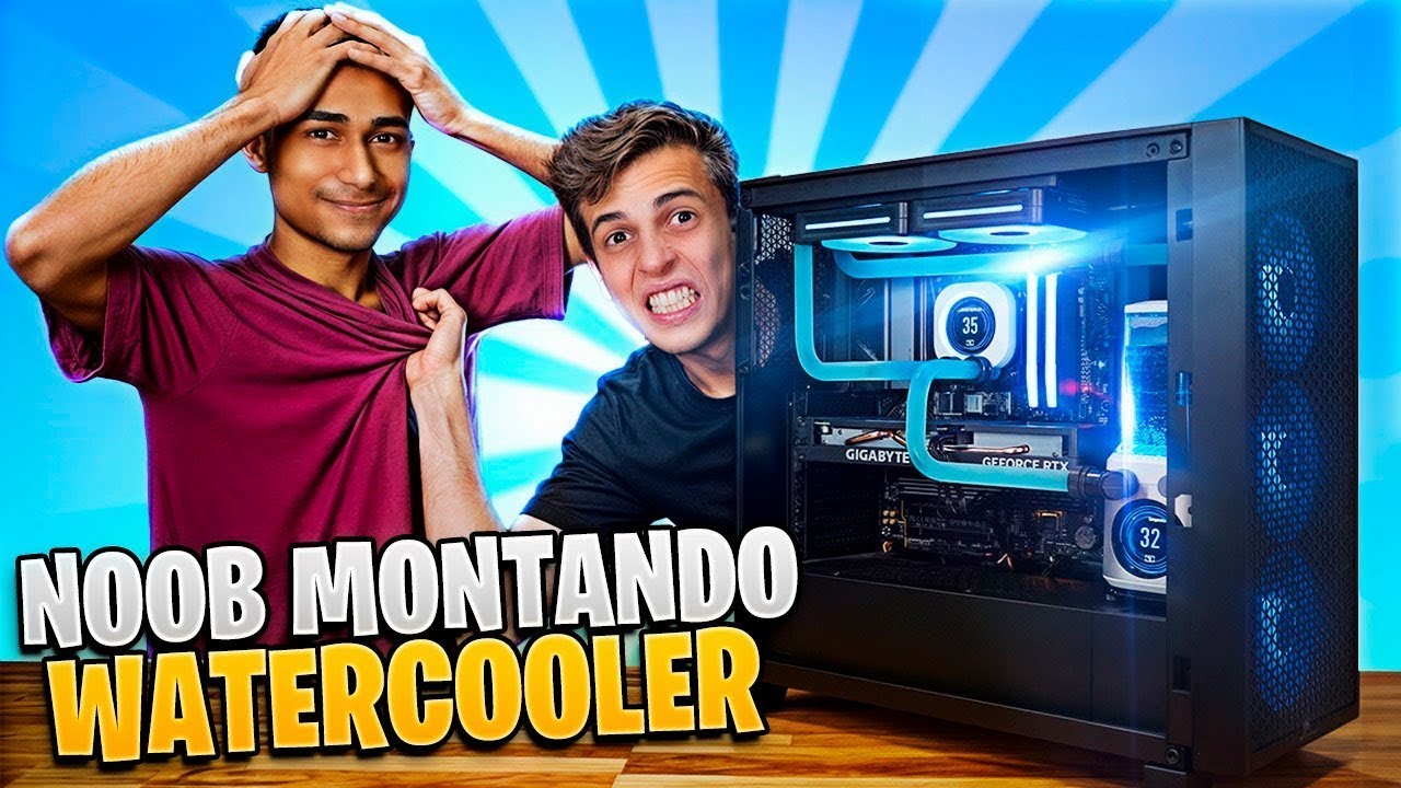 ENSINEI ELE MONTAR UM WATERCOOLER CUSTOM