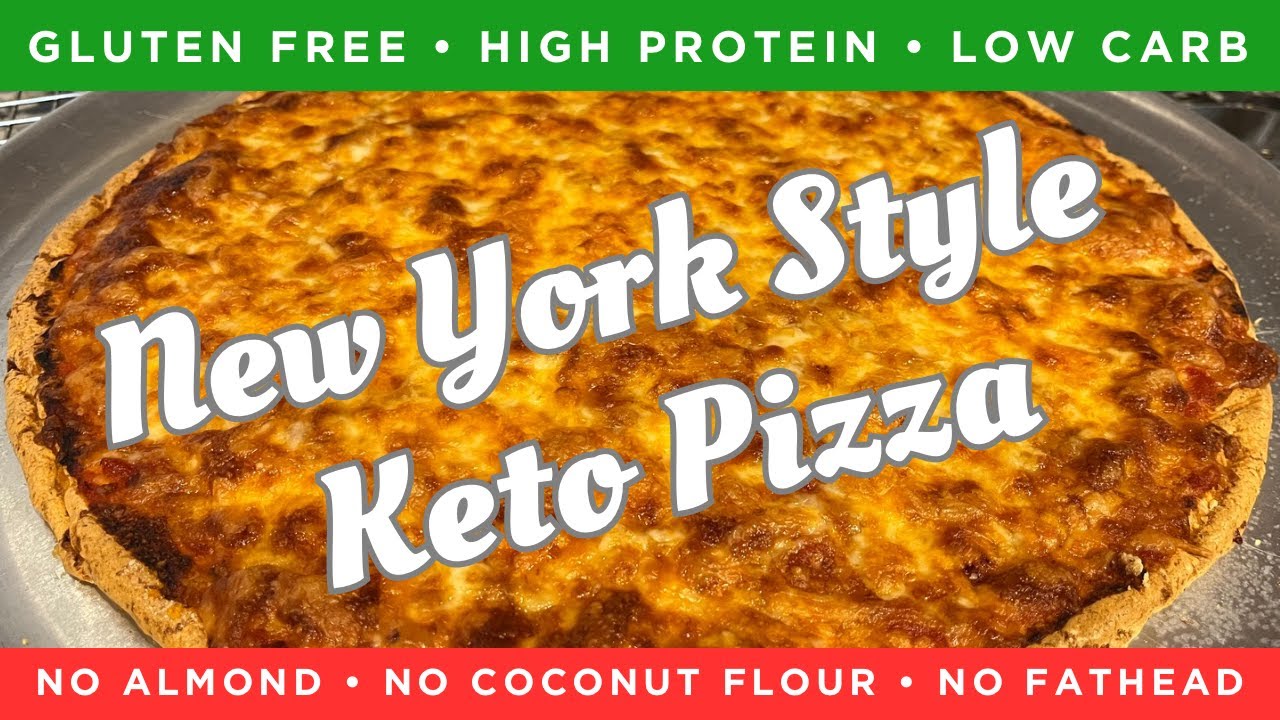 New York Style Keto Pizza | #Glutenfree | #LowCarb | #Highprotein