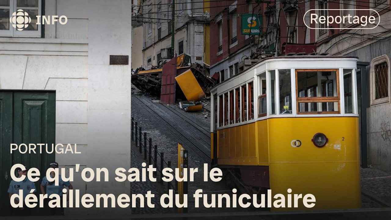 Un funiculaire à Lisbonne, au Portugal, déraille, s'écrase et fait au moins 16 morts