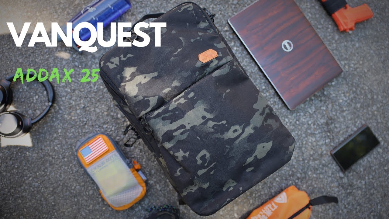 Vanquest Addax 25: первый взгляд на городской рюкзак EDC