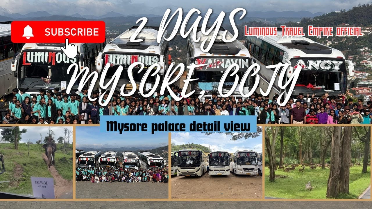 നമ്മുടെ 3 വണ്ടിയും മൈസൂരിൽ ഒന്നിച്ചു|| ooty mysoor trip|| mysore palace detail view😍