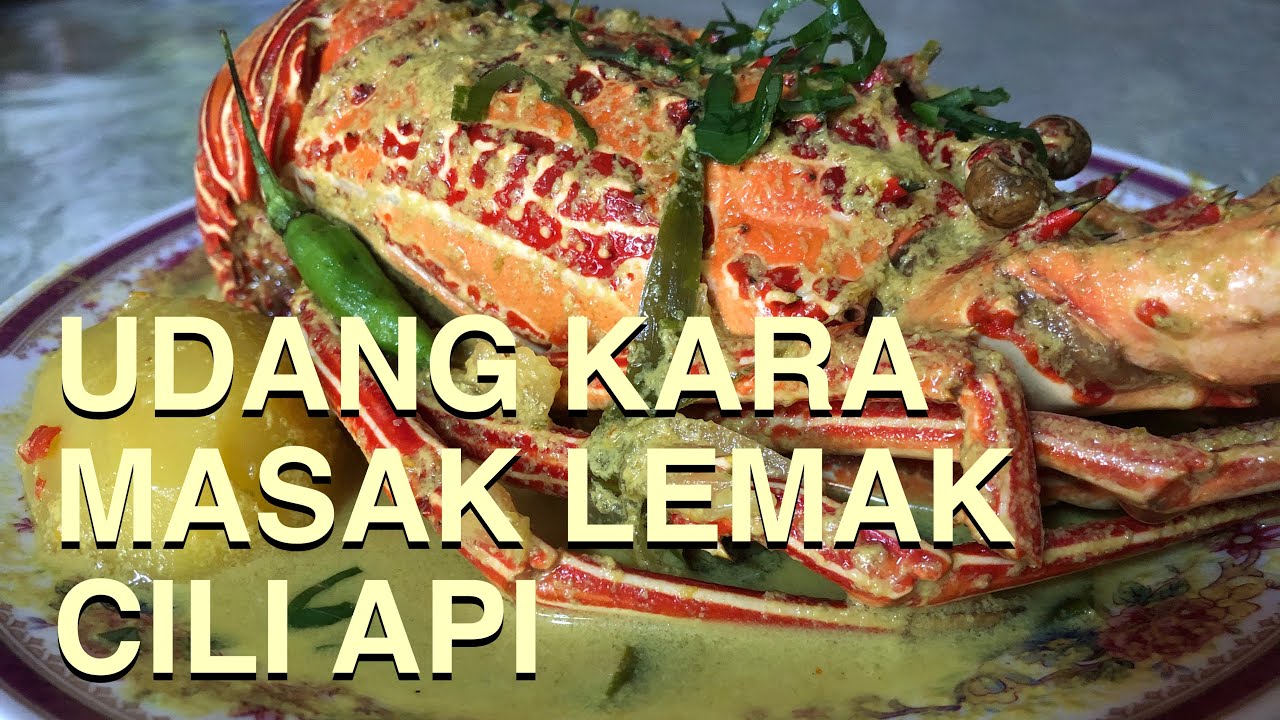 UDANG KARA MASAK LEMAK CILI API