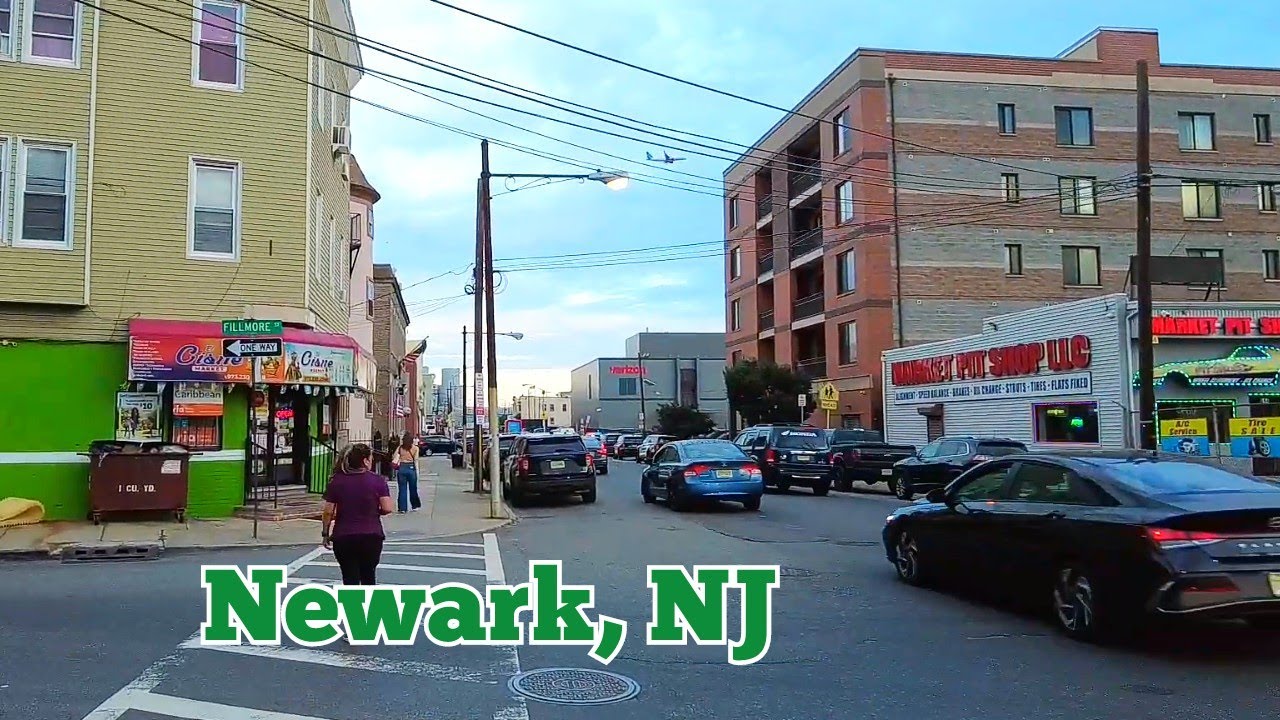 Walking in Newark, New Jersey, USA | Ironbound neighborhood between Market St and Raymond Blvd