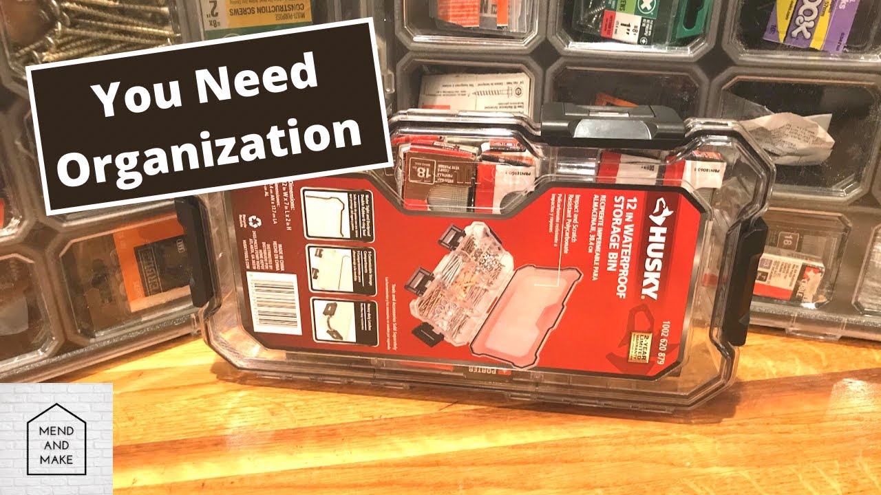 Brad Nail Organizer (PERFECT STORAGE  BOX)